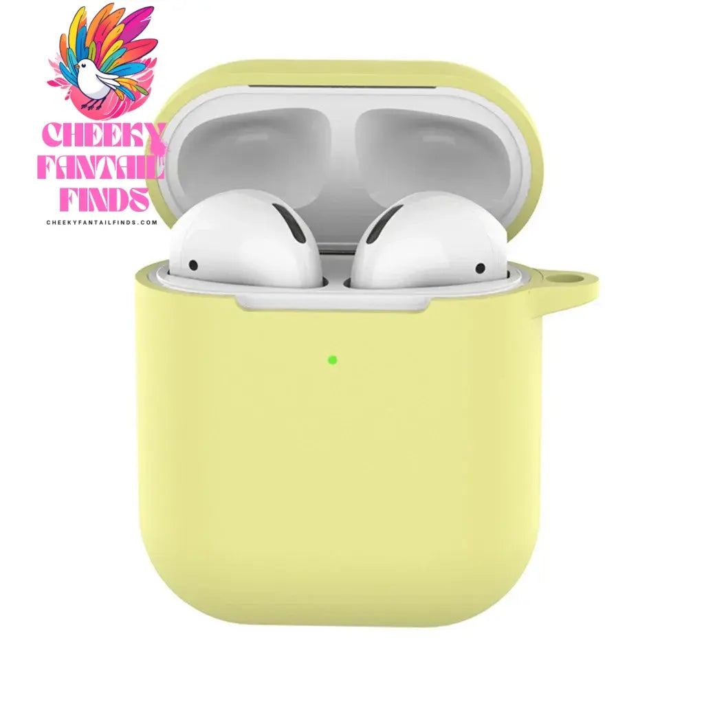 Silicone Earphone Cases For Airpods 2 Wireless Earphone Anti-lost Cover Protective Case For Apple Airpods2 Air Pods 2 Case Cheeky Fantail Finds
