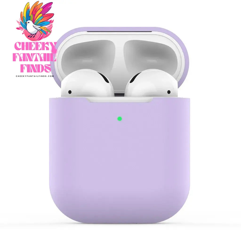 Silicone Earphone Cases For Airpods 2 Wireless Earphone Anti-lost Cover Protective Case For Apple Airpods2 Air Pods 2 Case Cheeky Fantail Finds