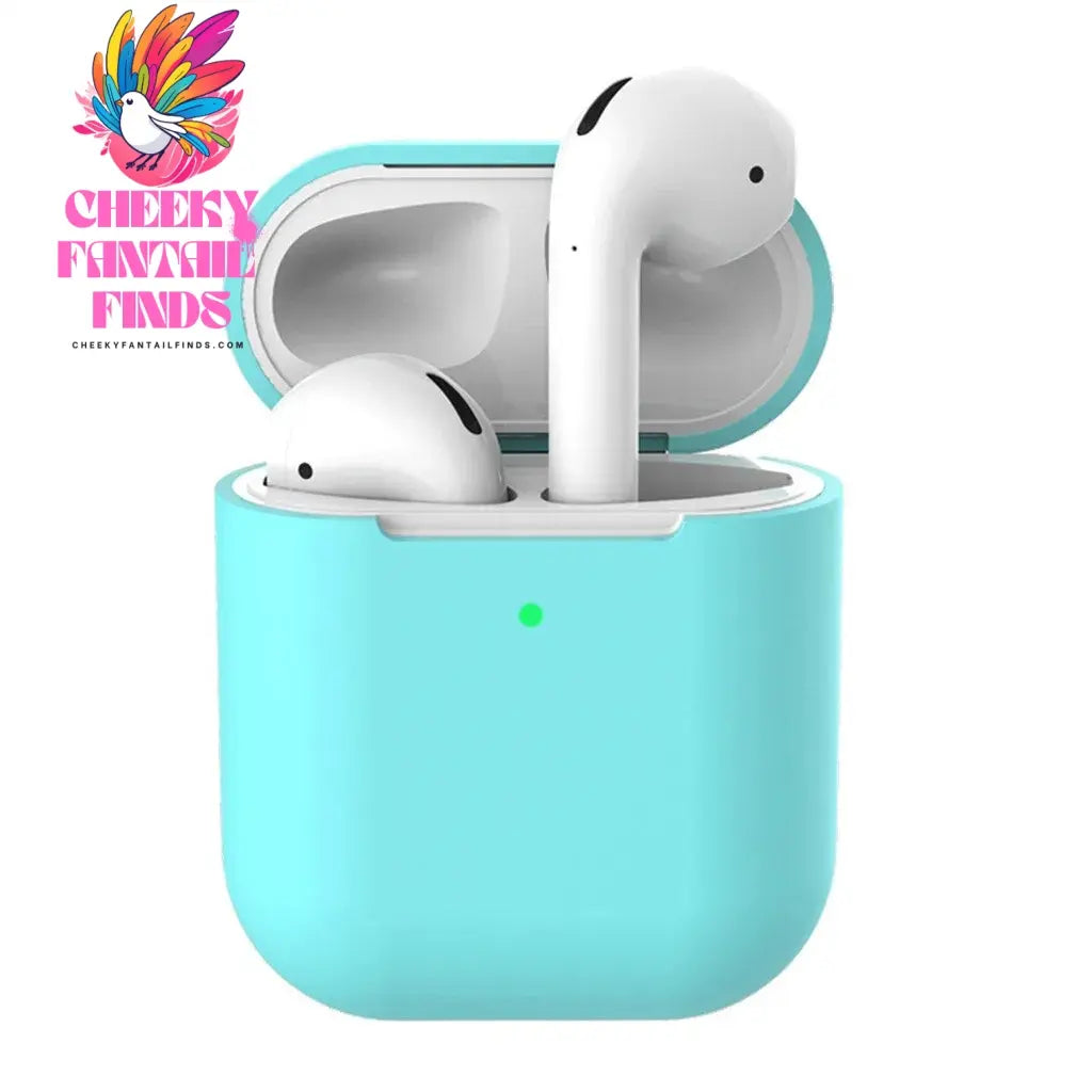 Silicone Earphone Cases For Airpods 2 Wireless Earphone Anti-lost Cover Protective Case For Apple Airpods2 Air Pods 2 Case Cheeky Fantail Finds