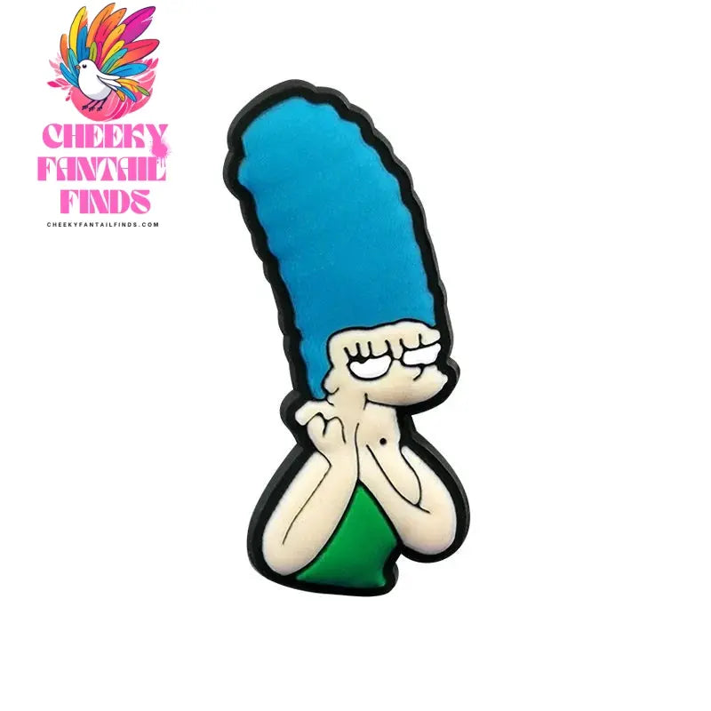 Single Sale 1pcs Cartoon Funny Shoe Charms PVC Accessories DIY Shoe Decoration For Clog Sandal Kids X-mas Gifts - Cheeky Fantail Finds