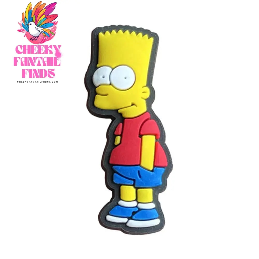 Single Sale 1pcs Cartoon Funny Shoe Charms PVC Accessories DIY Shoe Decoration For Clog Sandal Kids X-mas Gifts - Cheeky Fantail Finds