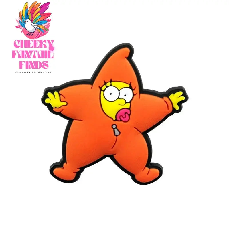 Single Sale 1pcs Cartoon Funny Shoe Charms PVC Accessories DIY Shoe Decoration For Clog Sandal Kids X-mas Gifts - Cheeky Fantail Finds