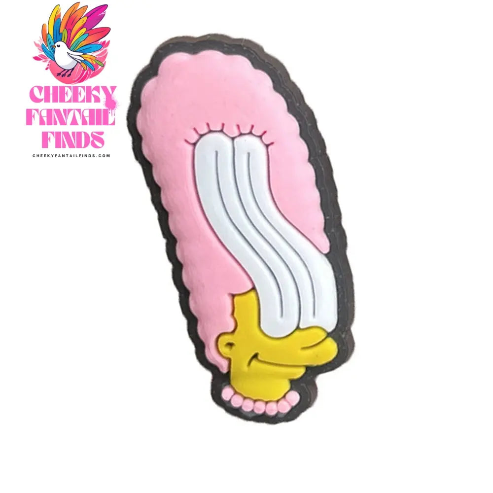 Single Sale 1pcs Cartoon Funny Shoe Charms PVC Accessories DIY Shoe Decoration For Clog Sandal Kids X-mas Gifts - Cheeky Fantail Finds