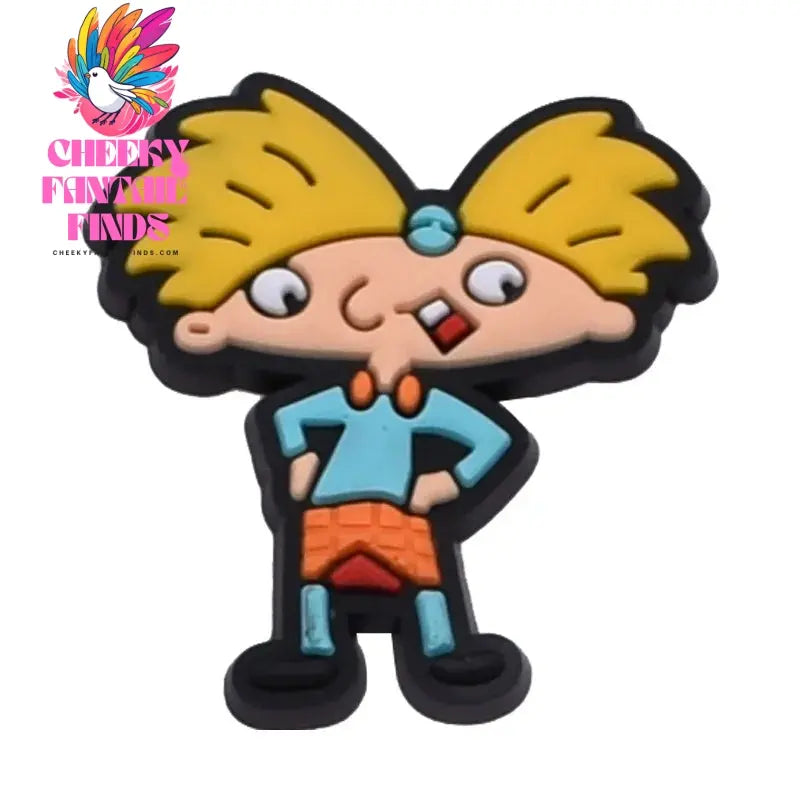 Single Sale 1pcs PVC Cartoon Shoe Charm Boy Girl Horse Man Shoe Accessories Clog Decorations for Kids Party X-mas Gift Cheeky Fantail Finds
