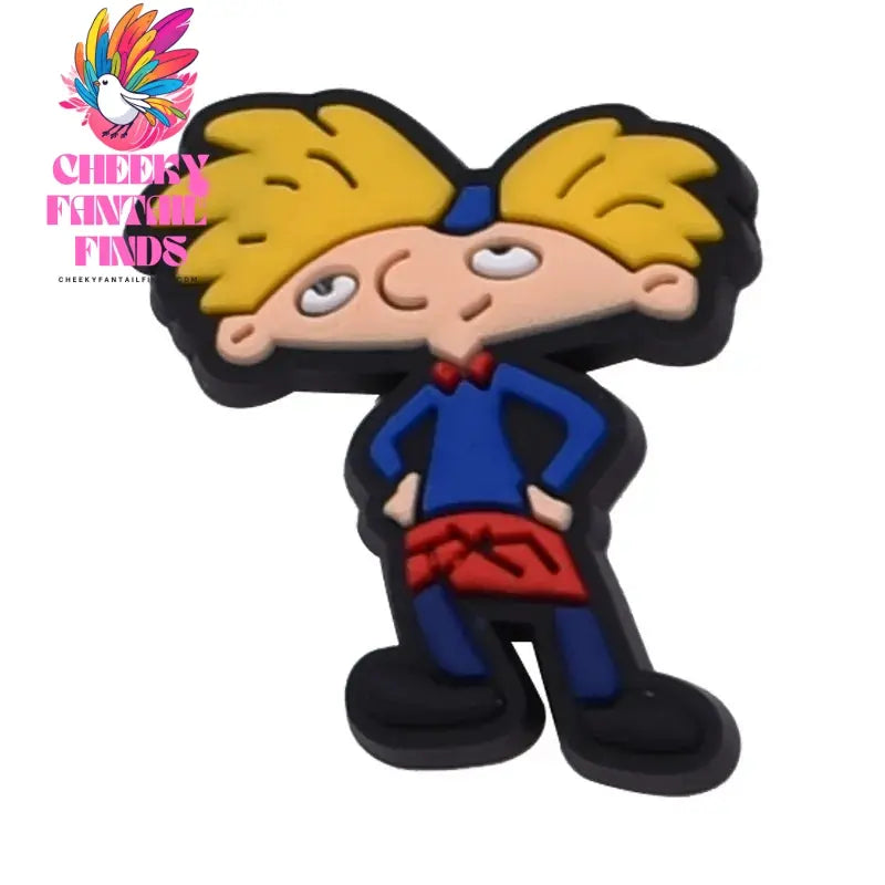 Single Sale 1pcs PVC Cartoon Shoe Charm Boy Girl Horse Man Shoe Accessories Clog Decorations for Kids Party X-mas Gift Cheeky Fantail Finds