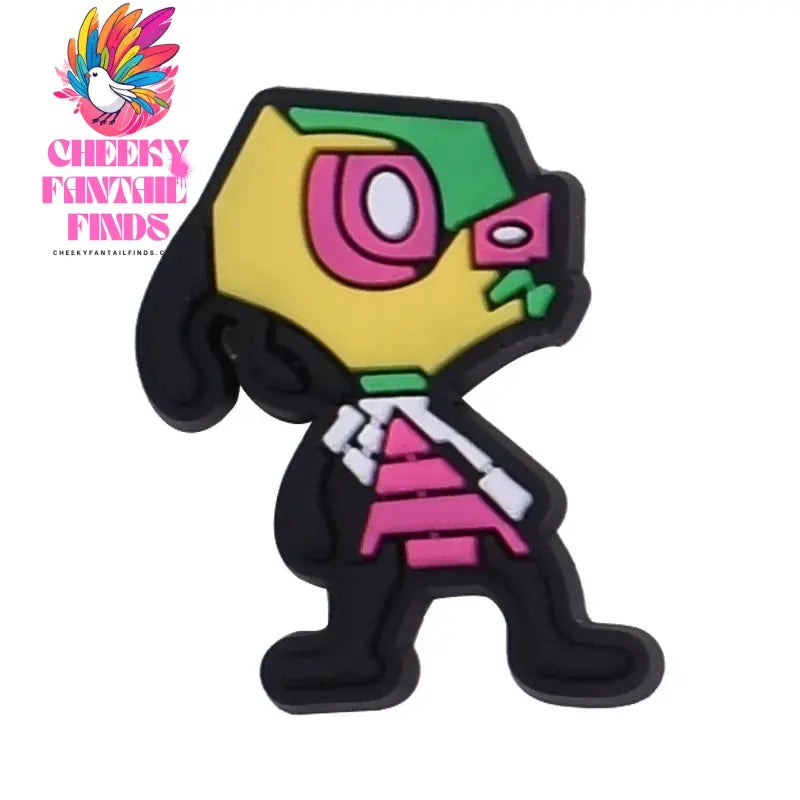 Single Sale 1pcs PVC Cartoon Shoe Charm Boy Girl Horse Man Shoe Accessories Clog Decorations for Kids Party X-mas Gift Cheeky Fantail Finds