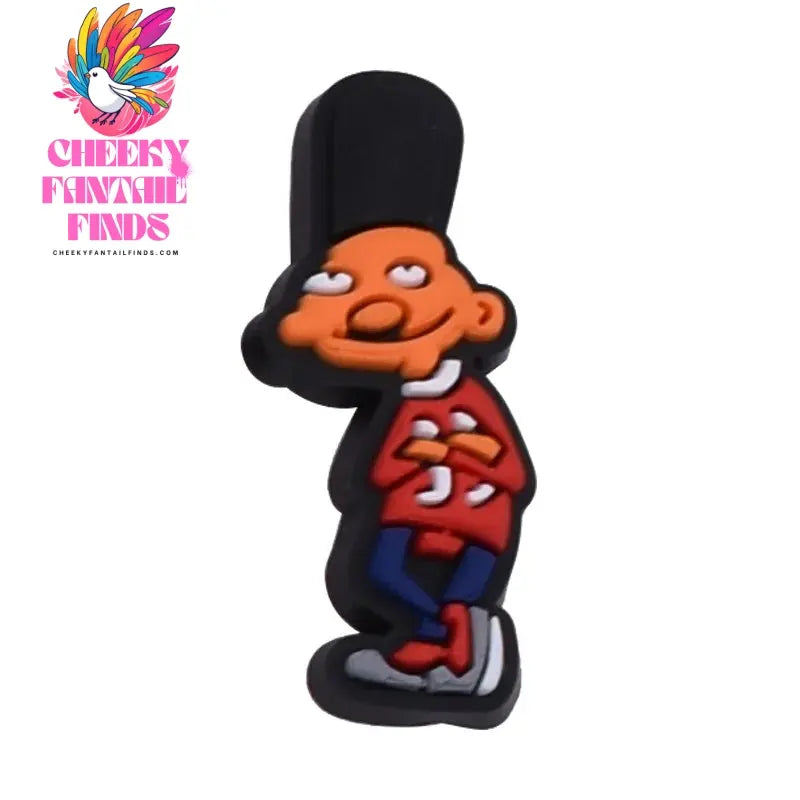 Single Sale 1pcs PVC Cartoon Shoe Charm Boy Girl Horse Man Shoe Accessories Clog Decorations for Kids Party X-mas Gift Cheeky Fantail Finds