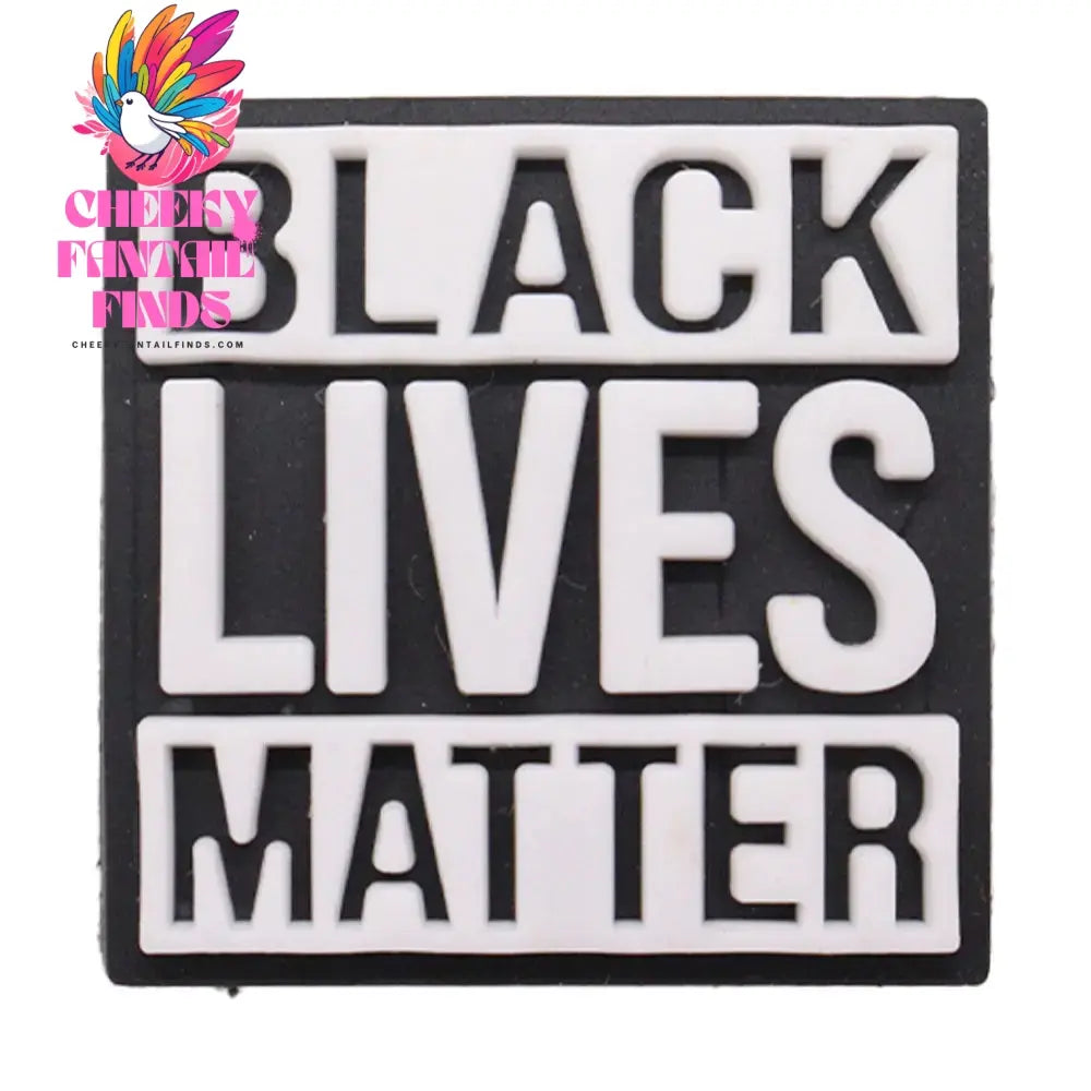 Single Sale 1pcs PVC Shoe Charms Black Girl Magic BLM Queen Hand Melanin Poppin Buckle Clog Decorations for Bands Xmas Gifts Cheeky Fantail Finds