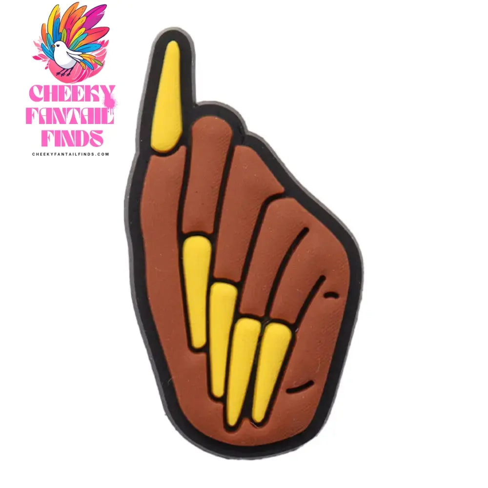 Single Sale 1pcs PVC Shoe Charms Black Girl Magic BLM Queen Hand Melanin Poppin Buckle Clog Decorations for Bands Xmas Gifts Cheeky Fantail Finds