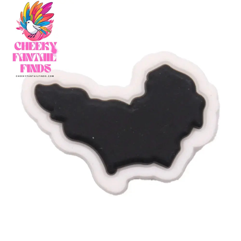 Single Sale 1pcs PVC Shoe Charms Black Girl Magic BLM Queen Hand Melanin Poppin Buckle Clog Decorations for Bands Xmas Gifts Cheeky Fantail Finds