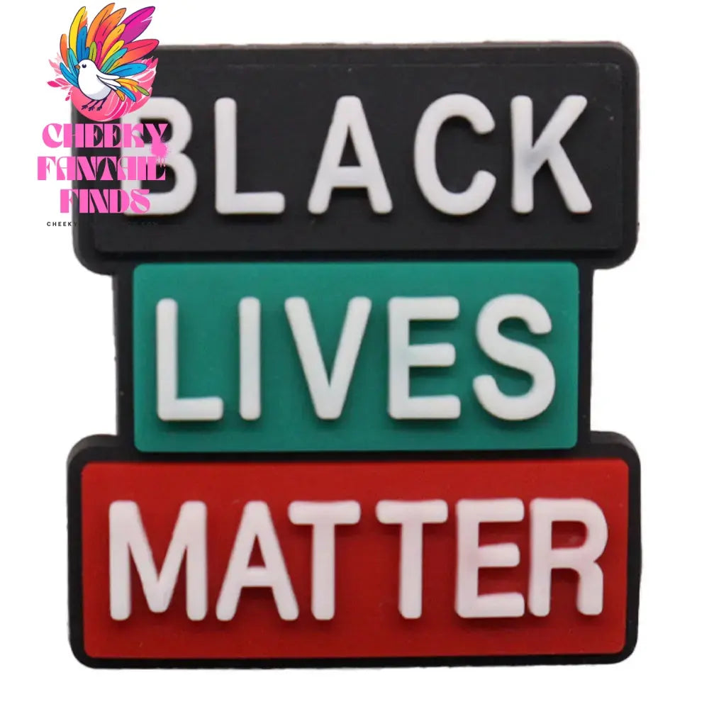 Single Sale 1pcs PVC Shoe Charms Black Girl Magic BLM Queen Hand Melanin Poppin Buckle Clog Decorations for Bands Xmas Gifts Cheeky Fantail Finds