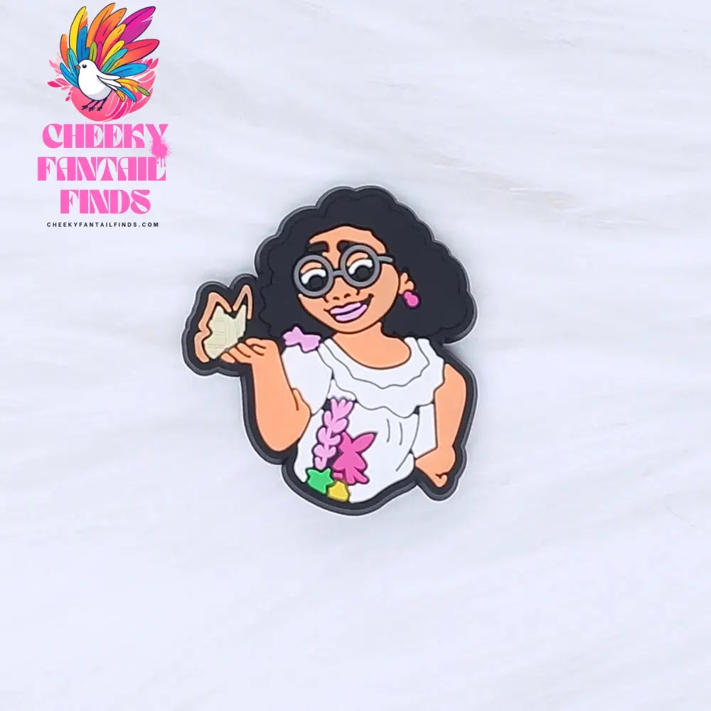 Single Sale 1pcs Popular Animated Movie Shoe Charms Accessories Decorations PVC Jibz Buckle for Kids Party Xmas Gifts Cheeky Fantail Finds