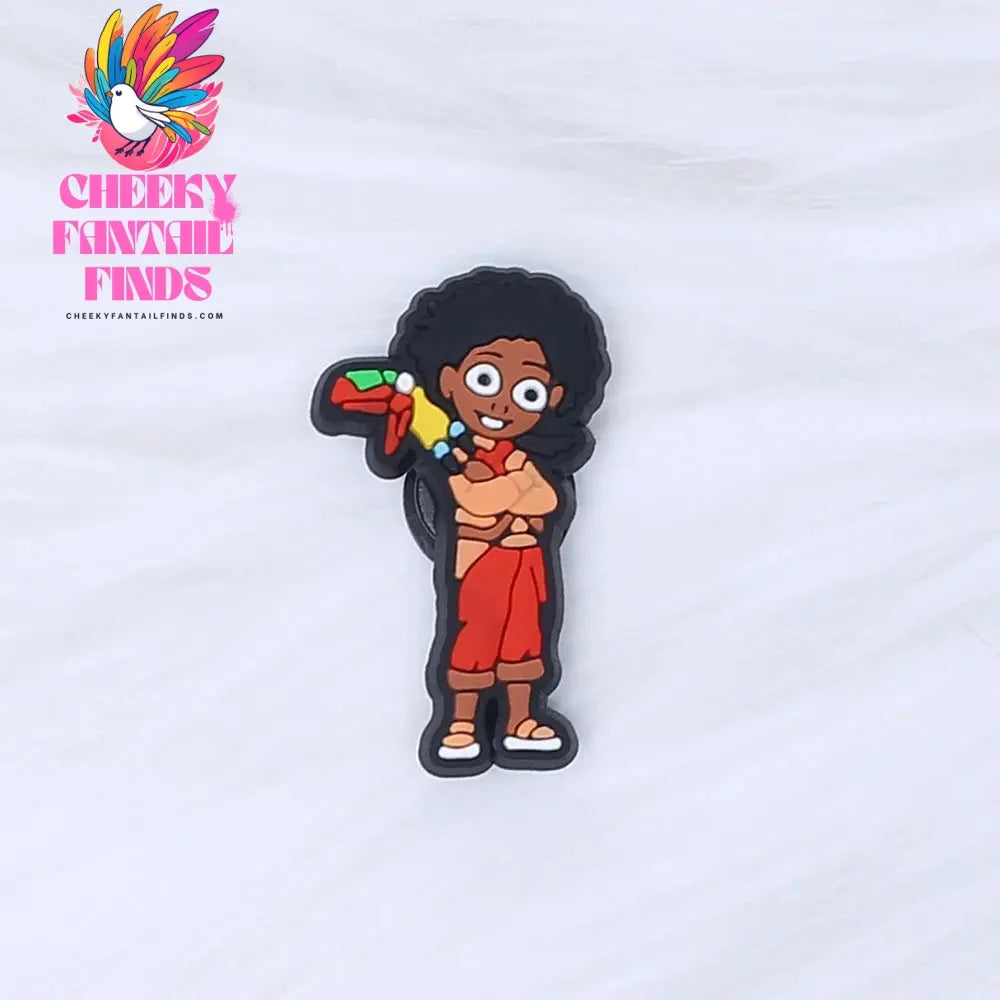 Single Sale 1pcs Popular Animated Movie Shoe Charms Accessories Decorations PVC Jibz Buckle for Kids Party Xmas Gifts Cheeky Fantail Finds