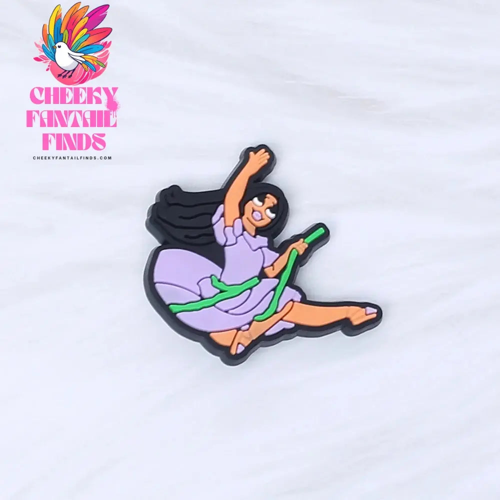 Single Sale 1pcs Popular Animated Movie Shoe Charms Accessories Decorations PVC Jibz Buckle for Kids Party Xmas Gifts Cheeky Fantail Finds
