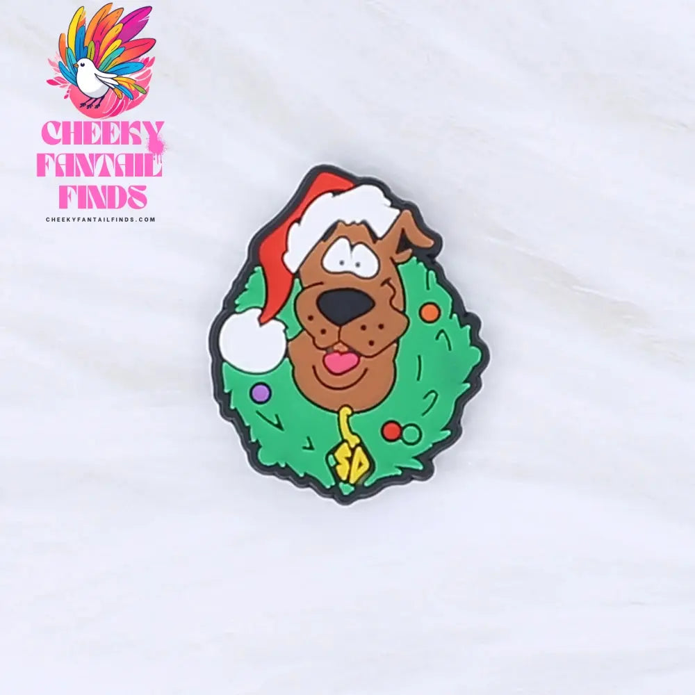 Single Sale Christmas Series Xmas Tree Shoe Charms Accessories Decorations PVC Classic Clog Buckle for Kids Party Xmas Gifts Cheeky Fantail Finds