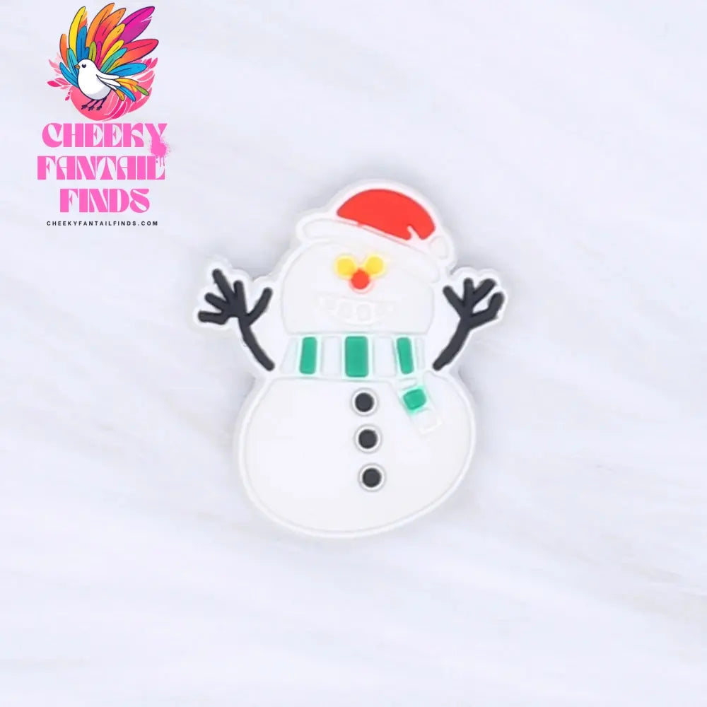 Single Sale Christmas Series Xmas Tree Shoe Charms Accessories Decorations PVC Classic Clog Buckle for Kids Party Xmas Gifts Cheeky Fantail Finds