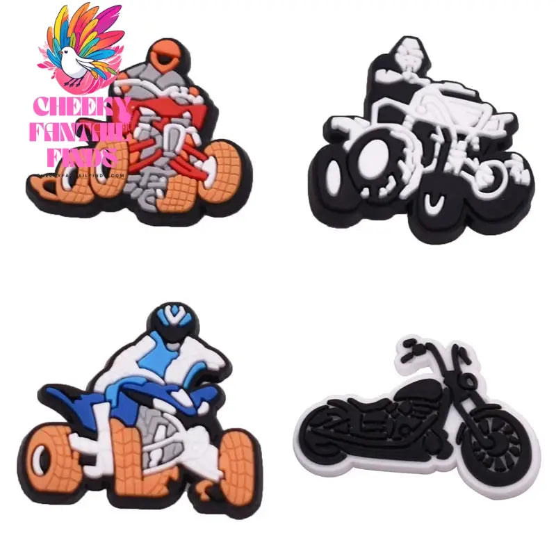 Skull Punk Shoe Charms for Shoe Accessories Men Clogs Pins Women Badge Boy Girl Jeans Kids Decorations Buckle Shoes Accessories Cheeky Fantail Finds