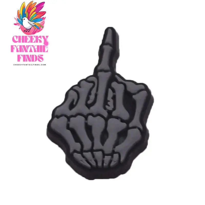 Skull Punk Shoe Charms for Shoe Accessories Men Clogs Pins Women Badge Boy Girl Jeans Kids Decorations Buckle Shoes Accessories Cheeky Fantail Finds