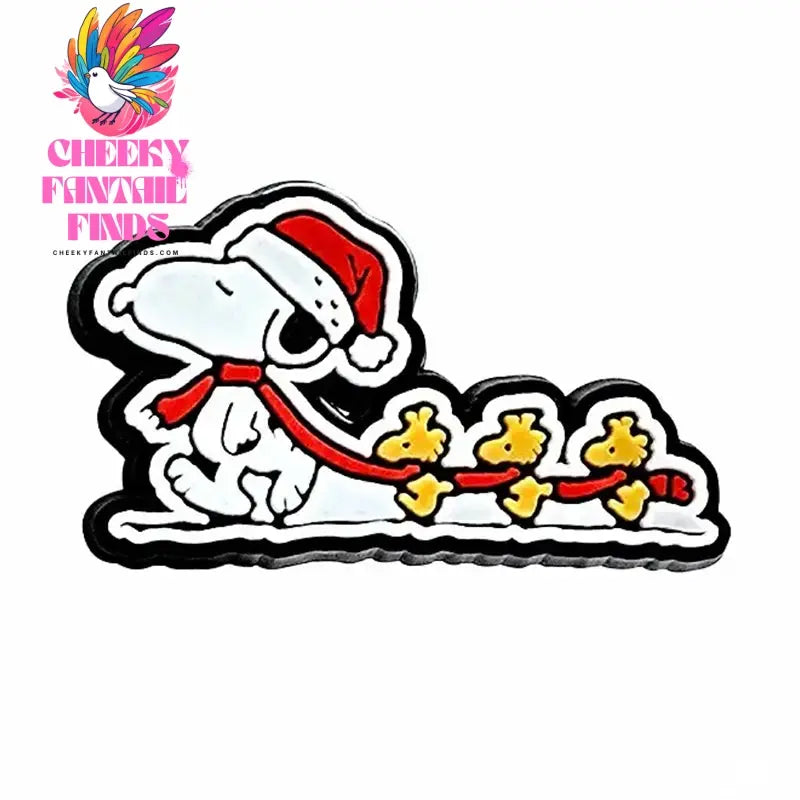Snoopy Shoe Charms Cartoon Clogs Sandals PVC Shoe Decorations Accessories Buckle Kids Christmas Birthday Gifts - Cheeky Fantail Finds