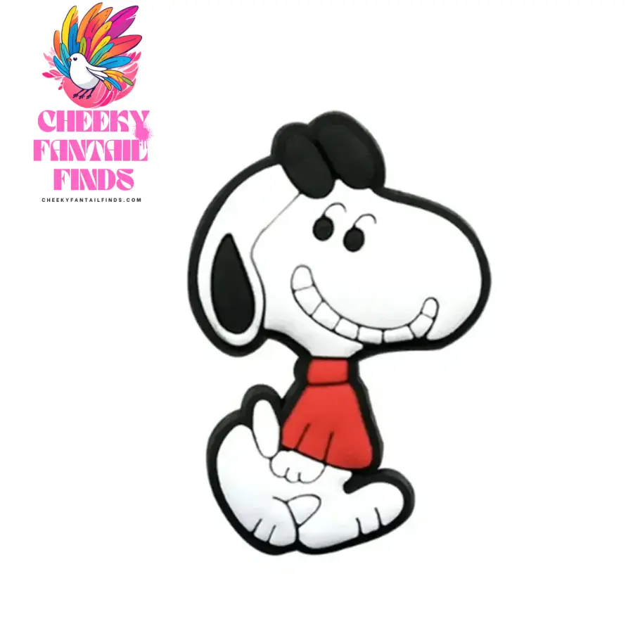 Snoopy Shoe Charms Cartoon Clogs Sandals PVC Shoe Decorations Accessories Buckle Kids Christmas Birthday Gifts - Cheeky Fantail Finds