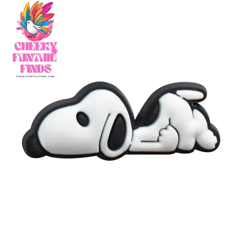 Snoopy Shoe Charms Cartoon Clogs Sandals PVC Shoe Decorations Accessories Buckle Kids Christmas Birthday Gifts - Cheeky Fantail Finds