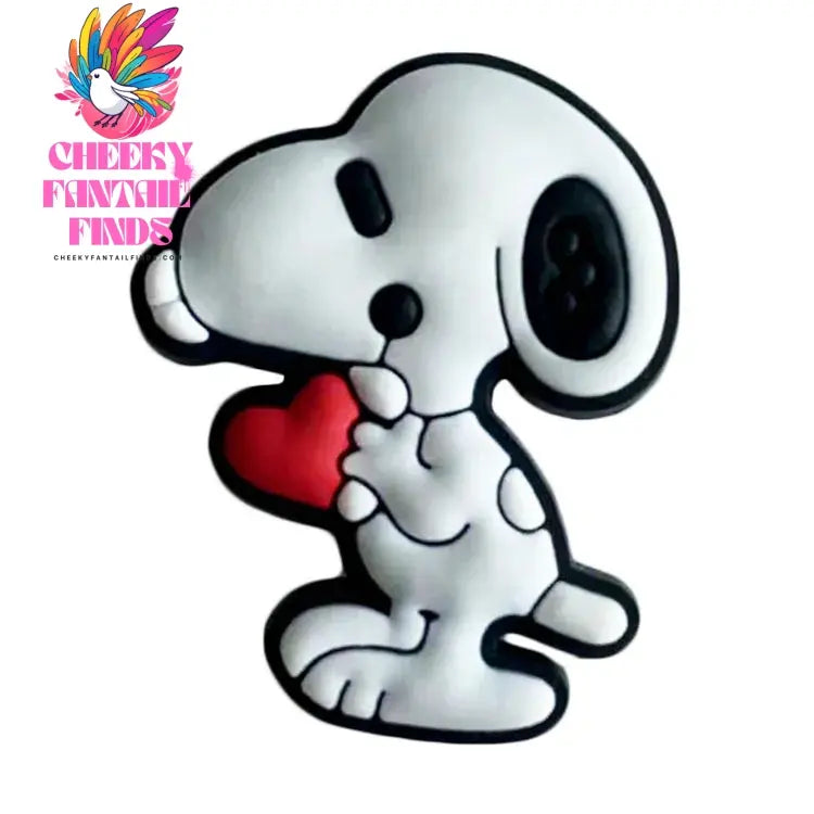 Snoopy Shoe Charms Cartoon Clogs Sandals PVC Shoe Decorations Accessories Buckle Kids Christmas Birthday Gifts - Cheeky Fantail Finds