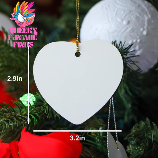 Someone in Alaska Loves Me Heart Ornament, Beautiful Christmas Unique Gift from Friend or Family for Men, Women, Alaska Enthusiast - Image 2