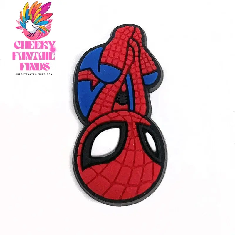Spider-Man Shoe Charms Cartoon Clog Sandal Decorations Shoe Accessories Slippers Buckle Kids Boy Gifts - Cheeky Fantail Finds