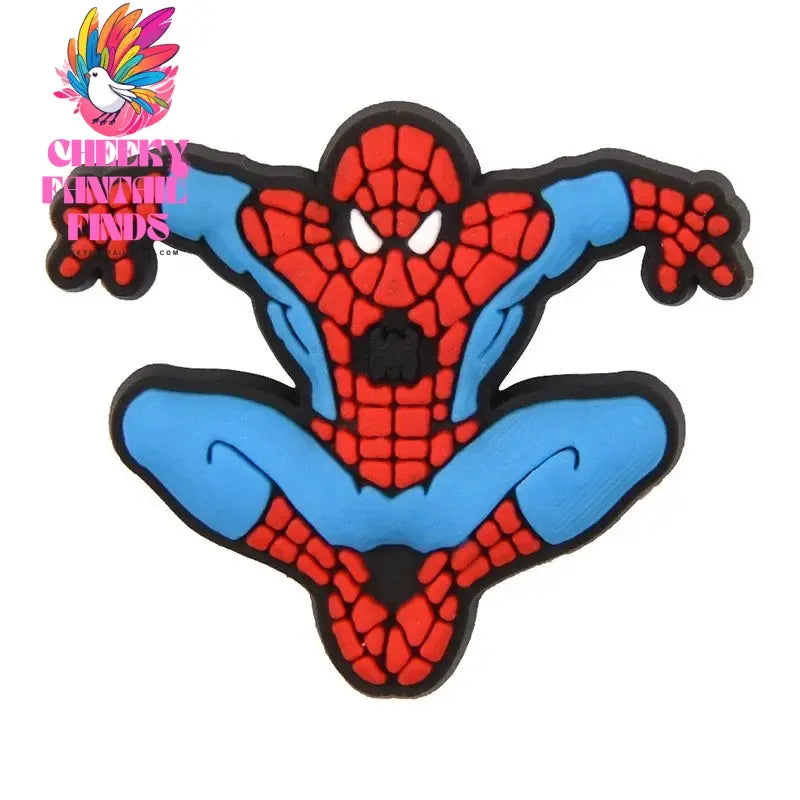 Spider-Man Shoe Charms Cartoon Clog Sandal Decorations Shoe Accessories Slippers Buckle Kids Boy Gifts - Cheeky Fantail Finds