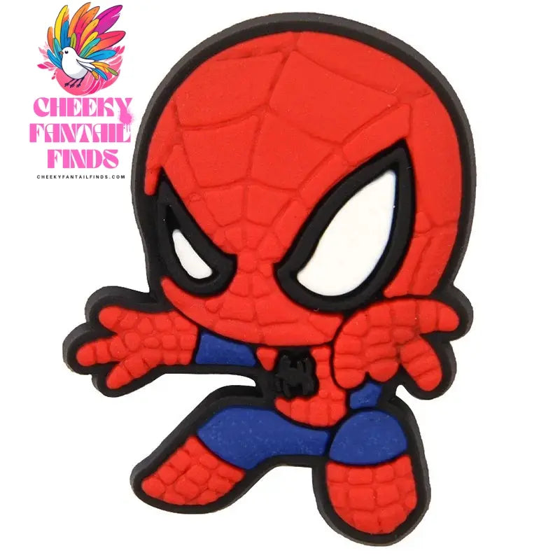 Spider-Man Shoe Charms Cartoon Clog Sandal Decorations Shoe Accessories Slippers Buckle Kids Boy Gifts - Cheeky Fantail Finds