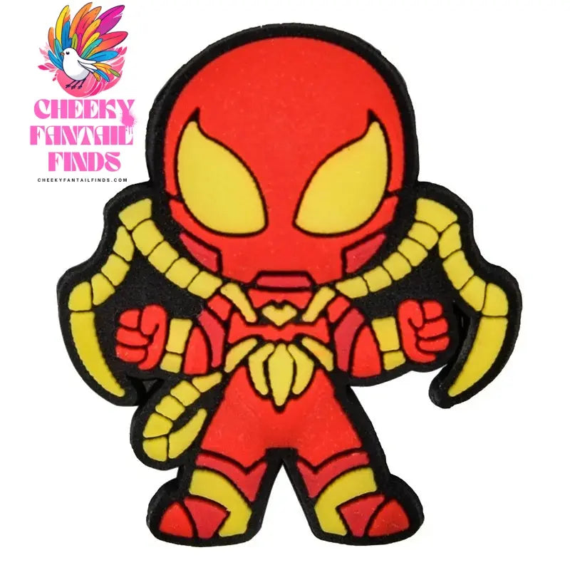 Spider-Man Shoe Charms Cartoon Clog Sandal Decorations Shoe Accessories Slippers Buckle Kids Boy Gifts - Cheeky Fantail Finds