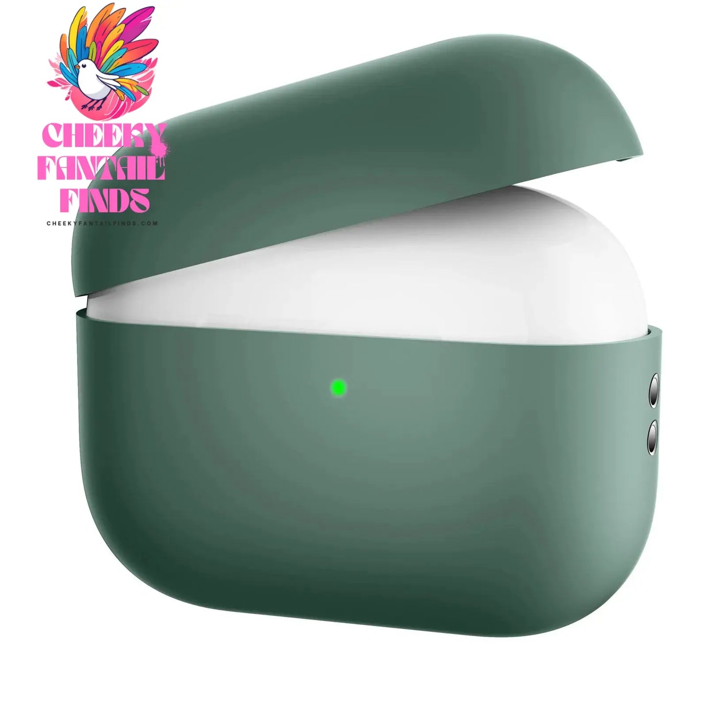 Suitable For Airpod Pro2 Bluetooth Earphone Split Case Protection Liquid Silicone Case Protective Cover Tpu Silicone Case Cheeky Fantail Finds
