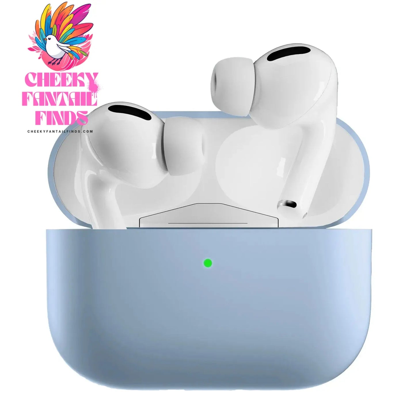 Suitable For Airpod Pro2 Bluetooth Earphone Split Case Protection Liquid Silicone Case Protective Cover Tpu Silicone Case Cheeky Fantail Finds