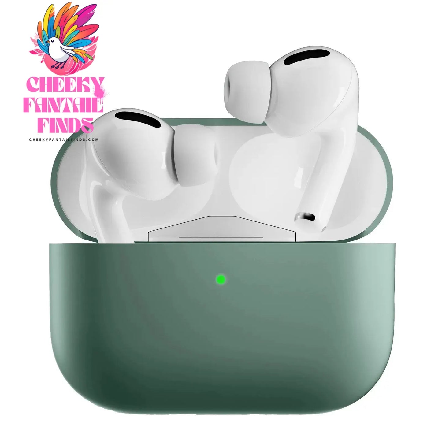 Suitable For Airpod Pro2 Bluetooth Earphone Split Case Protection Liquid Silicone Case Protective Cover Tpu Silicone Case Cheeky Fantail Finds