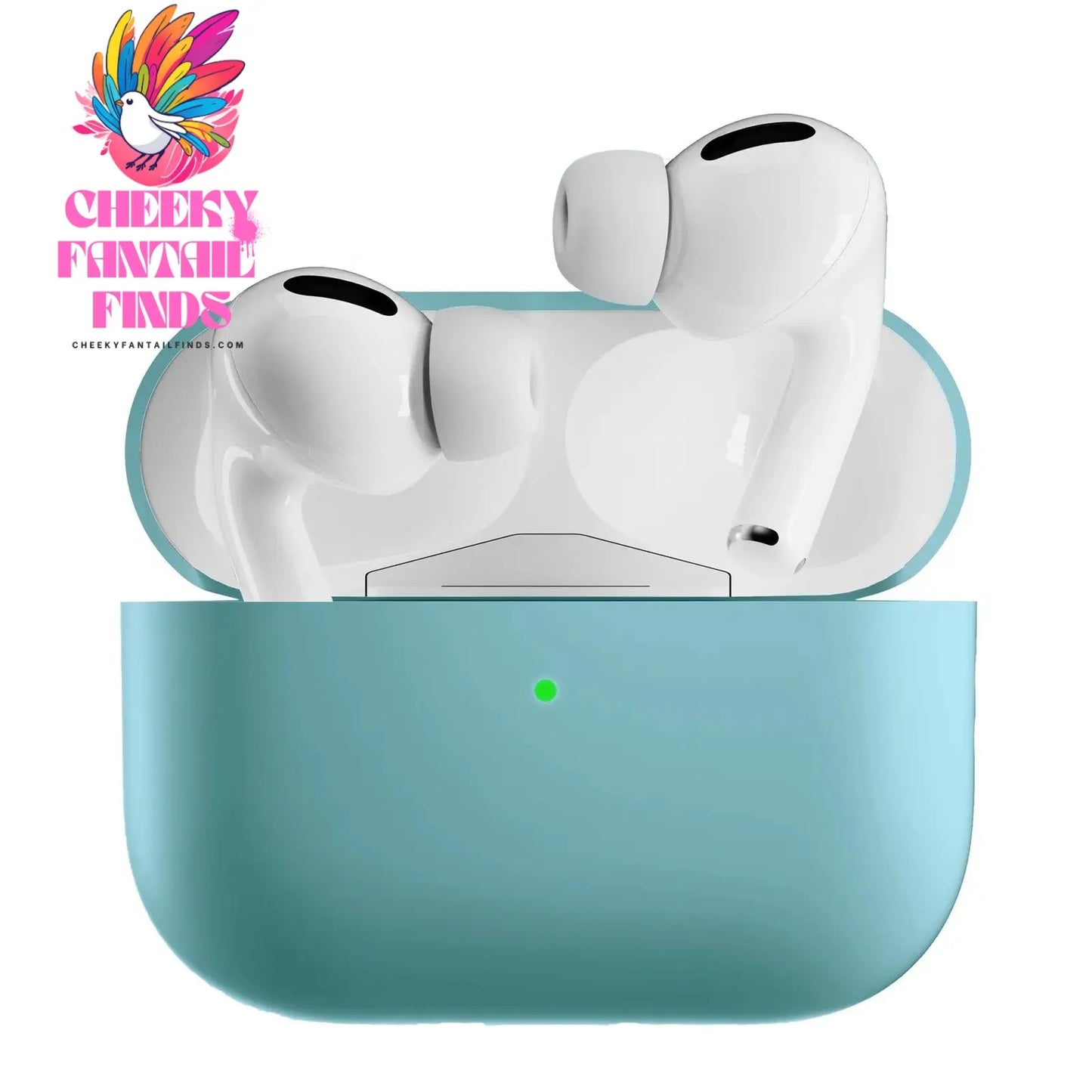 Suitable For Airpod Pro2 Bluetooth Earphone Split Case Protection Liquid Silicone Case Protective Cover Tpu Silicone Case Cheeky Fantail Finds
