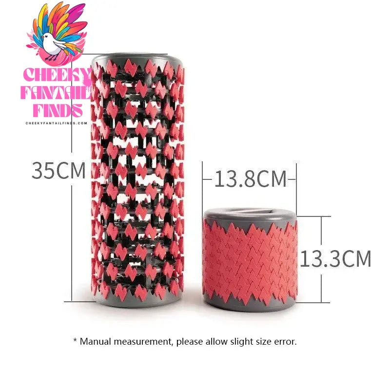 Telescopic Roller Yoga Column Foam Pilates Column Fitness Muscle Relaxer Roller Leg Fascia Yoga Massage Roller Home Gym Cheeky Fantail Finds
