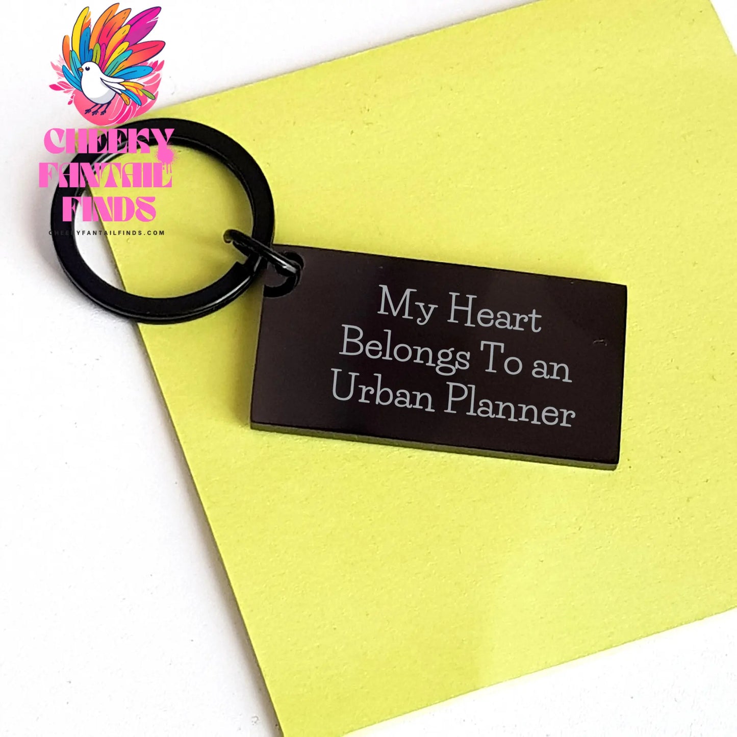 Urban Planner Gifts, Funny Keychain, Mother's Day Unique Gifts from Friends to Urban Planner - Image 3