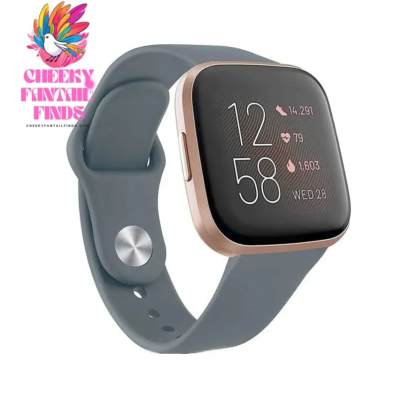 Watch Straps for Fitbit Versa 2 /Fitbit Versa /Versa Lite/Versa Special Edition,Silicone Watch Band for Fitbit Versa Smart Watch Cheeky Fantail Finds