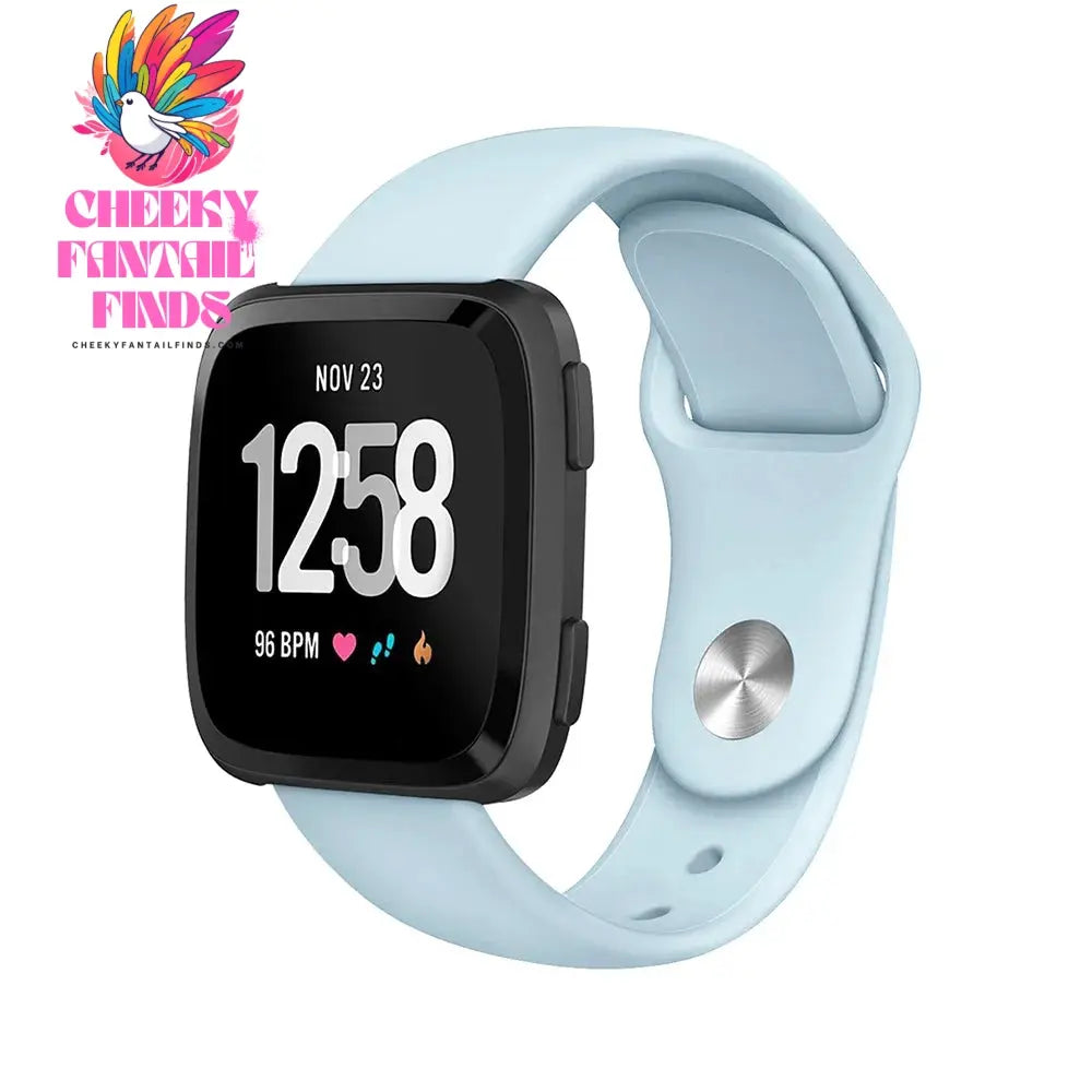 Watch Straps for Fitbit Versa 2 /Fitbit Versa /Versa Lite/Versa Special Edition,Silicone Watch Band for Fitbit Versa Smart Watch Cheeky Fantail Finds