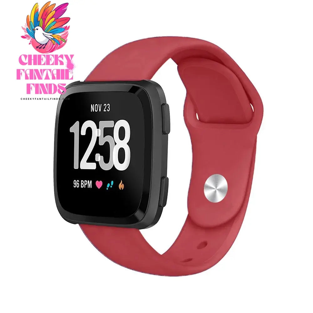 Watch Straps for Fitbit Versa 2 /Fitbit Versa /Versa Lite/Versa Special Edition,Silicone Watch Band for Fitbit Versa Smart Watch Cheeky Fantail Finds
