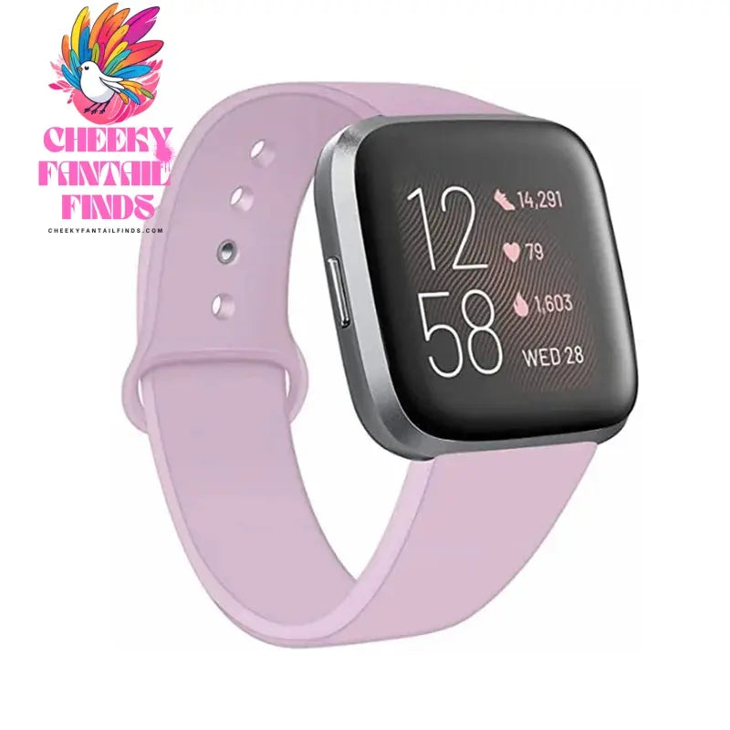 Watch Straps for Fitbit Versa 2 /Fitbit Versa /Versa Lite/Versa Special Edition,Silicone Watch Band for Fitbit Versa Smart Watch Cheeky Fantail Finds