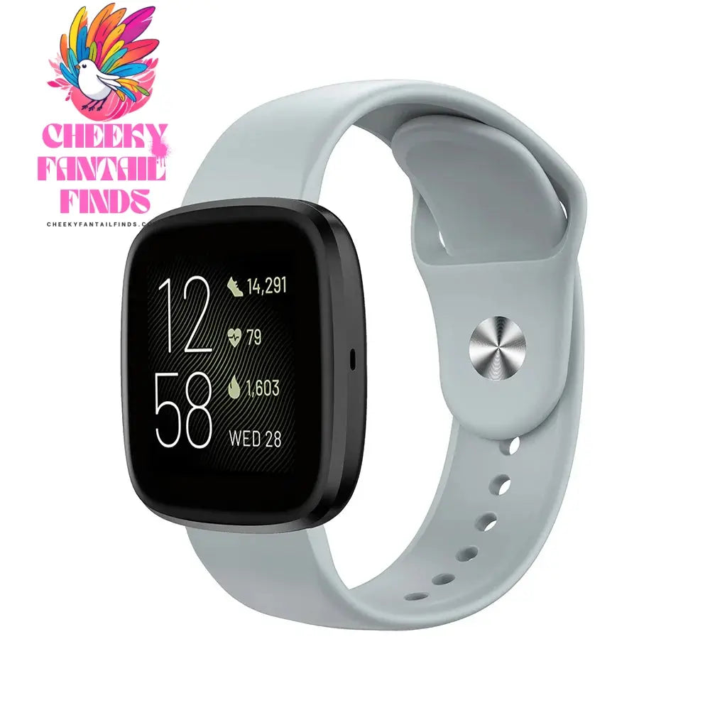 Watch Straps for Fitbit Versa 2 /Fitbit Versa /Versa Lite/Versa Special Edition,Silicone Watch Band for Fitbit Versa Smart Watch Cheeky Fantail Finds