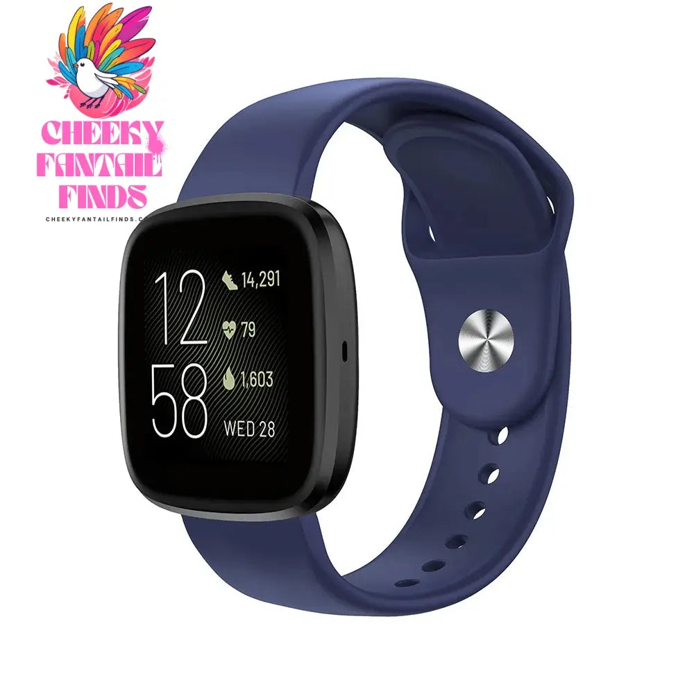 Watch Straps for Fitbit Versa 2 /Fitbit Versa /Versa Lite/Versa Special Edition,Silicone Watch Band for Fitbit Versa Smart Watch Cheeky Fantail Finds