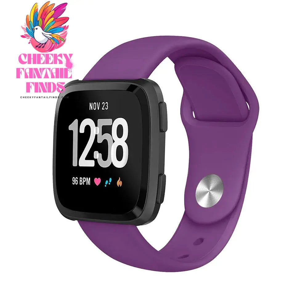 Watch Straps for Fitbit Versa 2 /Fitbit Versa /Versa Lite/Versa Special Edition,Silicone Watch Band for Fitbit Versa Smart Watch Cheeky Fantail Finds
