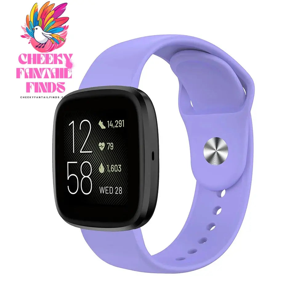 Watch Straps for Fitbit Versa 2 /Fitbit Versa /Versa Lite/Versa Special Edition,Silicone Watch Band for Fitbit Versa Smart Watch Cheeky Fantail Finds