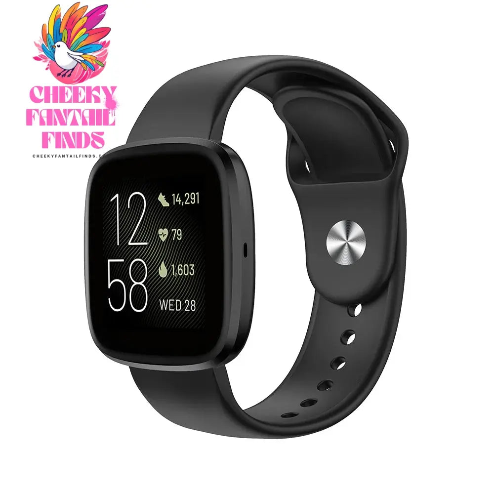 Watch Straps for Fitbit Versa 2 /Fitbit Versa /Versa Lite/Versa Special Edition,Silicone Watch Band for Fitbit Versa Smart Watch Cheeky Fantail Finds