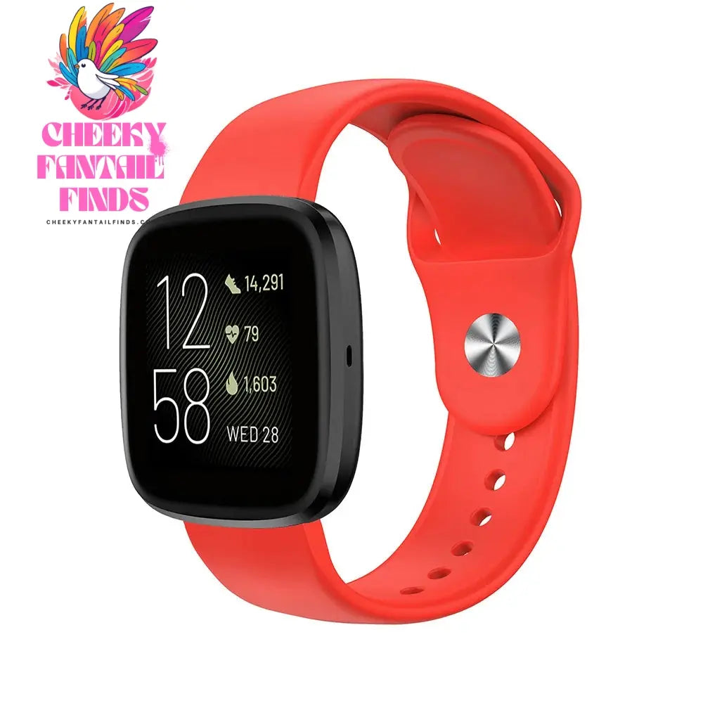 Watch Straps for Fitbit Versa 2 /Fitbit Versa /Versa Lite/Versa Special Edition,Silicone Watch Band for Fitbit Versa Smart Watch Cheeky Fantail Finds