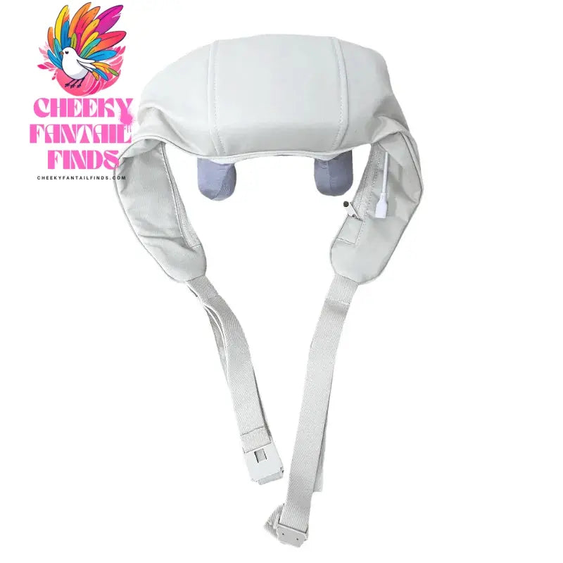 Wireless Neck And Back Massager Shoulder Kneading Massage Shawl Cervical Relaxing Trapezius Massager Cheeky Fantail Finds