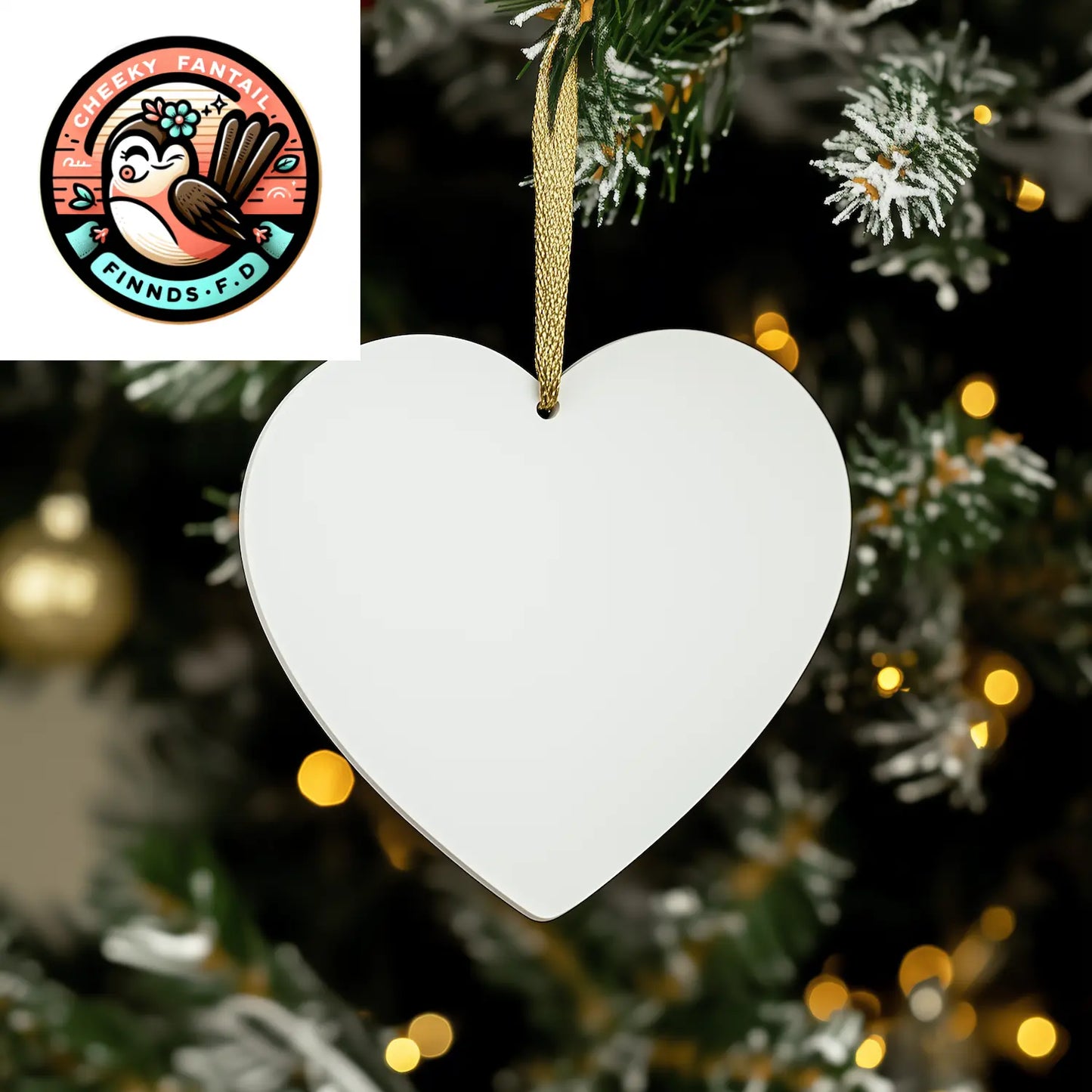 World's Greatest Teller Funny Heart Ornament Gifts from Friends to Family for Christmas - Image 3