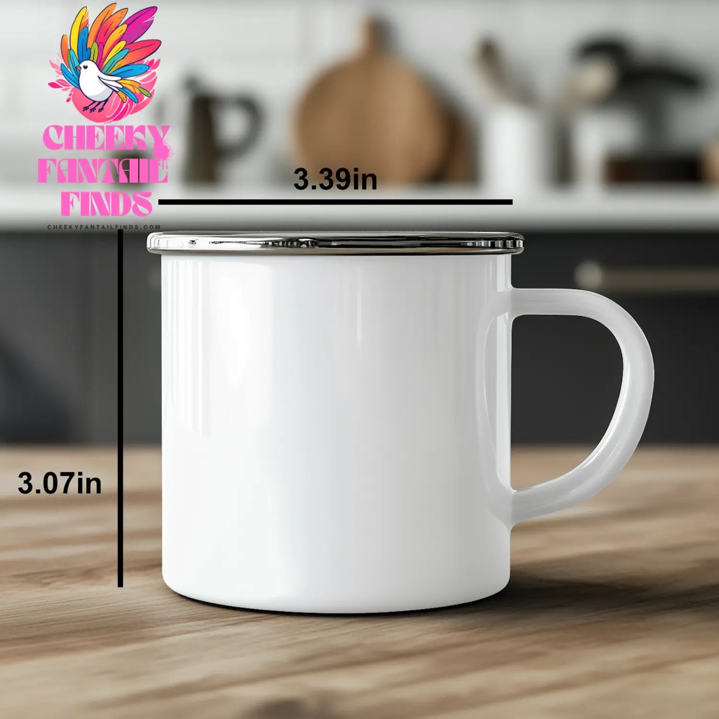 Yellow Cat Mom Ever Unique Gifts for Dad Father's Day Present Enamel Camping Mug Yellow Cat Lover Gifts for Husband Yellow Cat Enthusiasts - Image 3